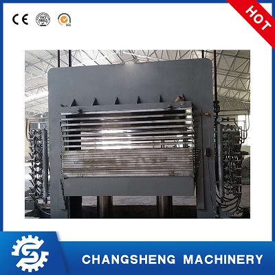 Máquina de prensado en caliente de madera contrachapada hidráulica